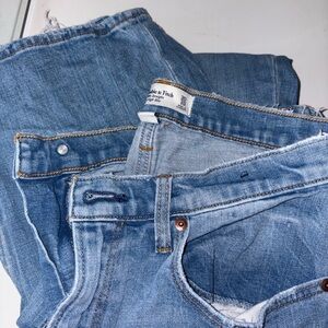 Abercrombie & Fitch Medium-Light Blue Denim Jeans
